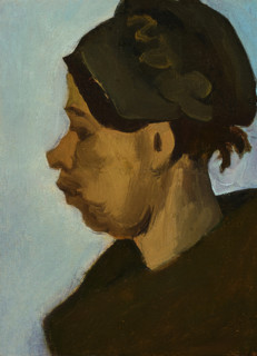Head of a Peasant, 1885. Creator: Vincent van Gogh.