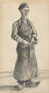 Study of a Blacksmith, 1882. Creator: Vincent van Gogh.