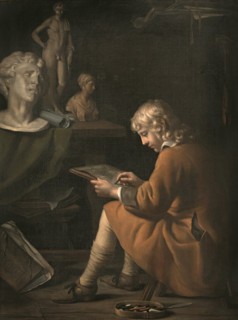 Young Draughtsman, c1650-1660. Creator: Wallerant Vaillant.