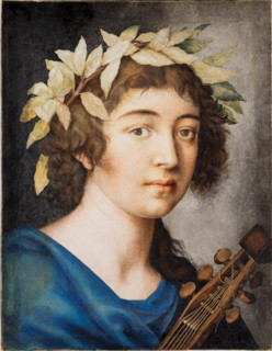 Self-portrait as Apollo, 1618-1620. Creator: Garzoni, Giovanna (1600-1670).