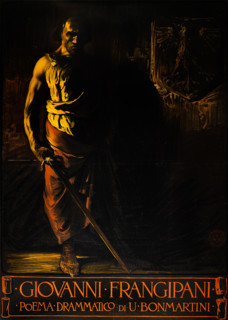 Giovanni Frangipani. Poema di Umberto Bonmartini, 1913. Creator: Palanti, Giuseppe (1881-1946).