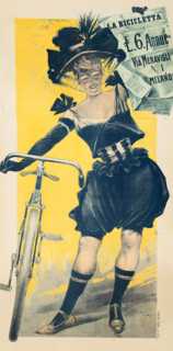 La Bicicletta, c1900. Creator: Villa, Aleardo (1865-1906).