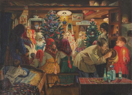 Christmas. Creator: Kulikov, Afanasi Yefremovich (1884-1949).