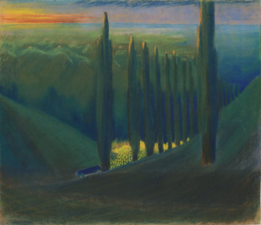 Funeral Symphony IV, 1903. Creator: Ciurlionis, Mikalojus Konstantinas (1875-1911).