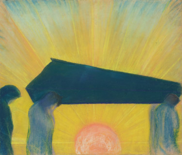 Funeral Symphony II, 1903. Creator: Ciurlionis, Mikalojus Konstantinas (1875-1911).