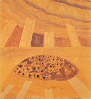 Sonata I (Sonata of the Sun). Andante, 1907. Creator: Ciurlionis, Mikalojus Konstantinas (1875-1911).