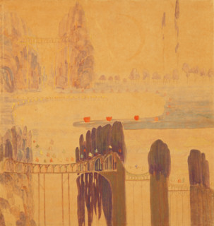 Sonata I (Sonata of the Sun). Scherzo, 1907. Creator: Ciurlionis, Mikalojus Konstantinas (1875-1911).