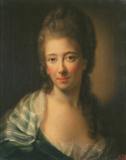 Self-portrait, 1770. Creator: Matthieu, Rosina Christiana Ludovika (1748-1795).