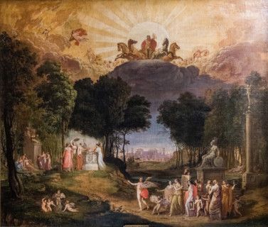 Sketch for the second curtain of the Teatro alla Scala, First quarter of 19th cen. Creator: Monticelli, Angelo (1778-1837).