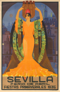 Spring festival in Seville, 1935. Creator: Balcera de Fuentes, Juan (1907-1940).