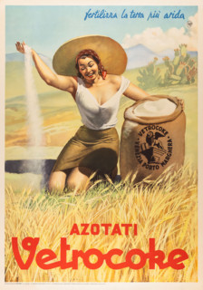 Azotati Vetrocoke, 1951. Creator: Boccasile, Gino (1901-1952).