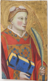 Saint Stephen, c1475. Creator: Giovanni del Biondo (active 1356-1399).