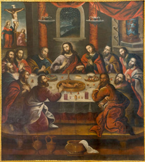 The Last Supper, 1748. Creator: Zapata, Marcos (1710-1773).