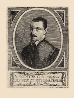 Portrait of Vincenzo Contarini (1577-1617) From: Illustrium virorum elogia iconibus exornata, 1630. Creator: Jérôme, David (1605-1670).
