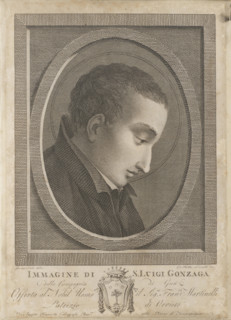 Portrait of Aloysius Gonzaga (1568-1591), Late 18th cent. Creator: Bonzanigo, Giuseppe Maria (1745-1820).