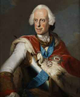 Portrait of Louis VIII (1691-1768), Landgrave of Hesse-Darmstadt. Creator: Fiedler, Johann Christian (1697-1765).