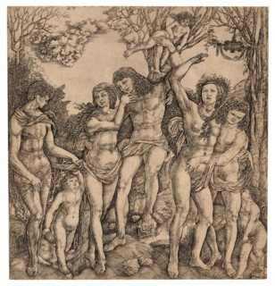 Allegory of the power of love, Early16th cen. Creator: Cristofano di Michele Martini (Il Robetta) (1462-after 1535).