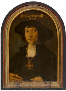 Portrait of Knight Jan van Eden, 1525. Creator: Engebrechtsz., Cornelis (c. 1462-1527).