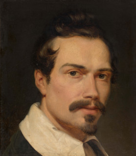 Self-portrait. Creator: De Vigne, Félix (1806-1862).