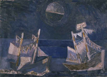 Blue Seascape. Creator: Van der Giessen, Arie (1896-1950).