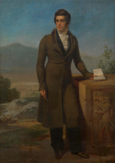Self-portrait. Creator: Abeele, Jodocus Sebastiaen van den (1797-1855).