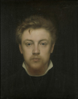 Self-portrait, 1879. Creator: Van Hove, Edmond (1851-1913).