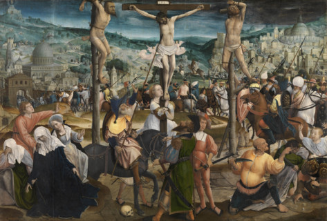 The Crucifixion, c1501-1505. Creator: Provost (Provoost), Jan (1465-1529).