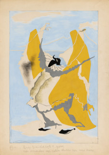 Pulcinella. Creator: Prampolini, Enrico (1894-1956).