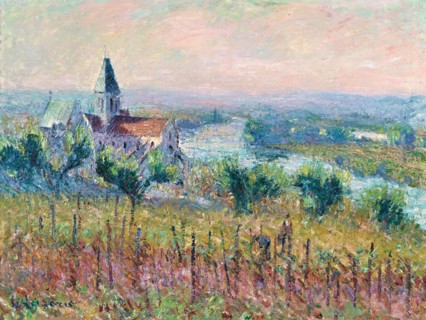 Les Hauteurs de Triel, 1914. Creator: Loiseau, Gustave (1865-1935).