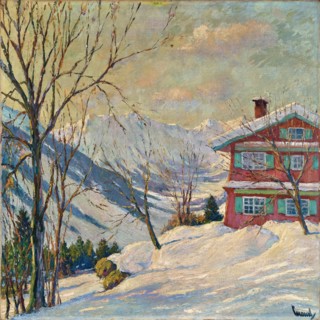 Winter Morning, c1912-1914. Creator: Cucuel, Edward (1875-1954).