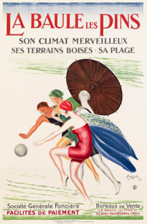 La Baule les Pins, 1926. Creator: Cappiello, Leonetto (1875-1942).