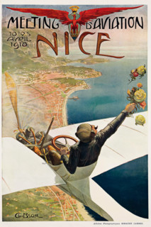 Meeting d'Aviation de Nice, 1910. Creator: Brossé, Charles-Léonce (1871-1945).