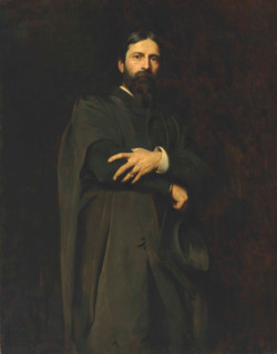 Portrait of the Painter Sir Hubert von Herkomer (1849-1914), 1887. Creator: Herkomer, Herman Gustave (1863-1935).