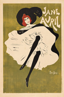 Jane Avril, 1895. Creator: Biais, Maurice (1875-1926).