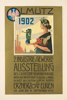 Olomouc, Second Industrial Exhibition, 1902. Creator: Jahn, Raimund (1878-after 1910).