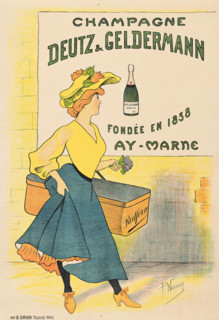 Champagne Deutz & Geldermann, c1900. Creator: Petitjean (Narey), Pierre (1854-1929).