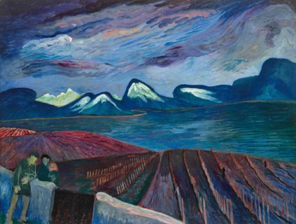 Ticino Landscape, 1919. Creator: Werefkin, Marianne, von (1860-1938).