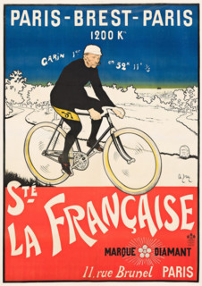 Sté. La Française: Paris - Brest - Paris, 1901. Creator: Brun, Charles-Guillaume (1825-1908).