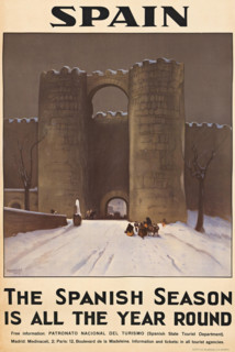 Spain: The Spanish Season is All the Year Round, 1929. Creator: Penagos Zalabardo, Rafael de (1889-1954).