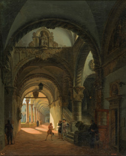 Imprisonment of Francis I, c1825. Creator: Migliara, Giovanni (1785-1837).