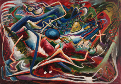 Vivace 6, 1918. Creator: Bauer, Rudolf (1889-1953).