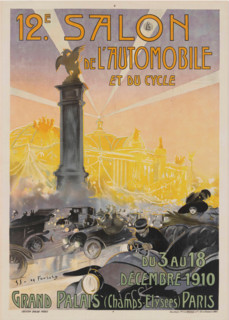 12e Salon de l'Automobile et du Cycle, 1910. Creator: Simoes de Fonseca, Gaston (1874-1943).