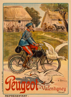 Peugeot Valentigney, 1903. Creator: Thélem, Ernest (1868-1940).