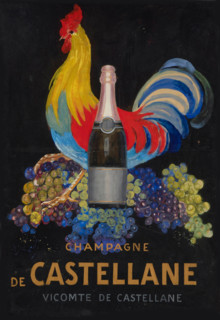Champagne de Castellane, c1931. Creator: Cappiello, Leonetto (1875-1942).