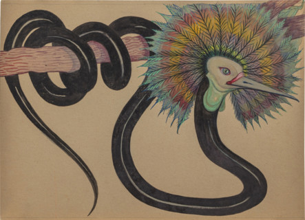 L'Oiseau-Serpent. Creator: Burnat-Provins, Marguerite (1872-1952).