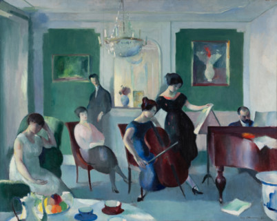Chamber music, 1920. Creator: Ottmann, Henry (1877-1927).