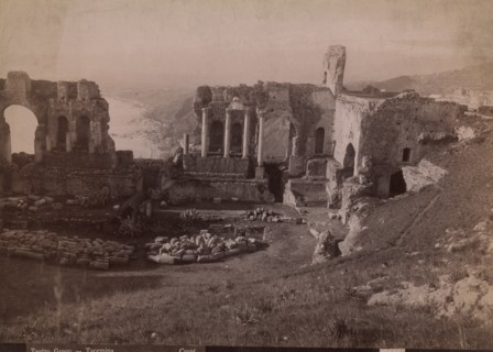 Teatro Greco - Taormina, late nineteenth century. Creator: Giovanni Crupi.