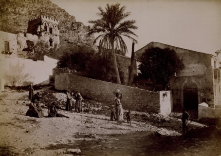 Badia Vecchia colla Palma - Taormina, c1880s. Creator: Giovanni Crupi.