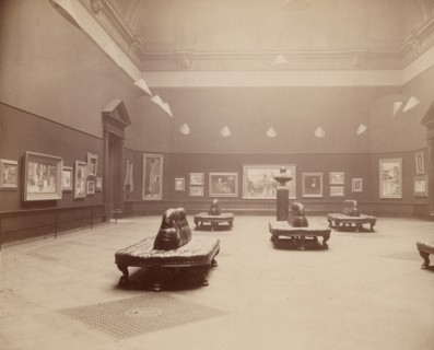 Gallery III, 'Exhibition of Works by the Late Sir Lawrence Alma-Tadema RA, OM.', 1913. Creator: Henry Dixon & Son.