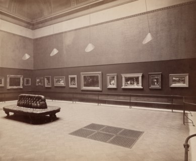 Photograph of Gallery I during the 'Exhibition of Works by the Late Sir Lawrence Alma-Tadema...1913. Creator: Henry Dixon & Son.